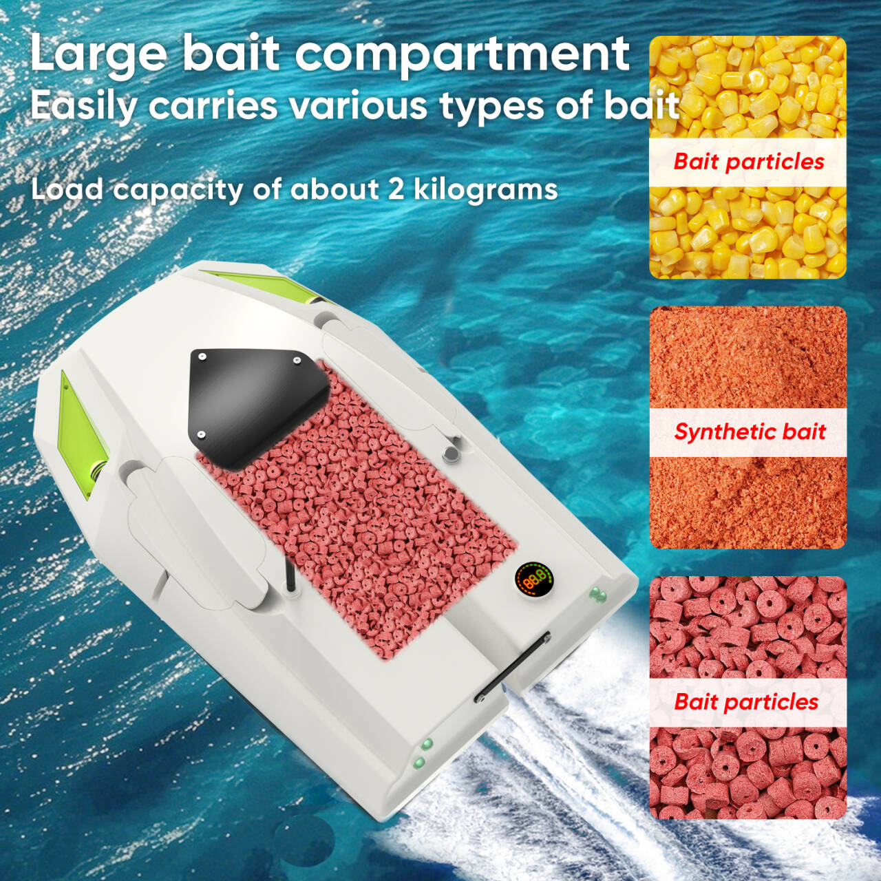 100 GPS Carp Fishing Bait Boat - đánh giá và giá Fishing Boat Gps