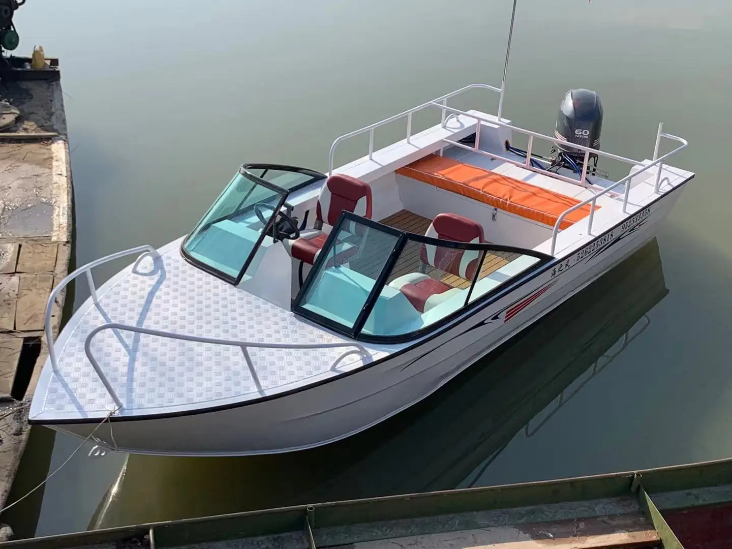 KAIP Luxury Aluminum Yacht 5.2 - đánh giá và giá Fishing Boat Fiberglass