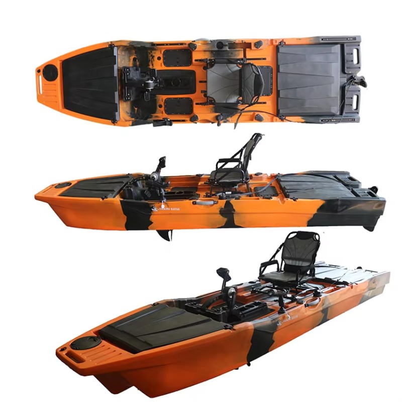 Vicking 12.6FT Single Kayak Pe - đánh giá và giá Fishing Boat Trolling Motor