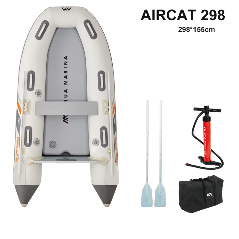 AQUA MARINA Inflatable Boat, 3 - đánh giá và giá Fishing Boat Aluminum