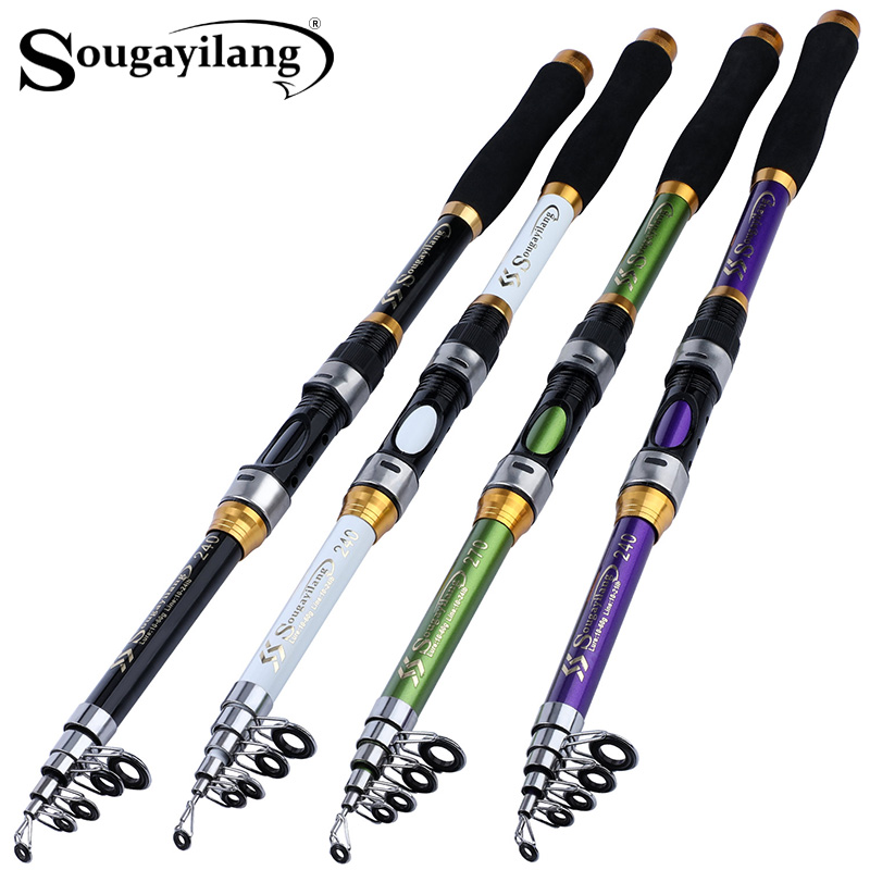 Sougayilang 4 Colors Telescopi - đánh giá và giá Fishing Boat Fiberglass