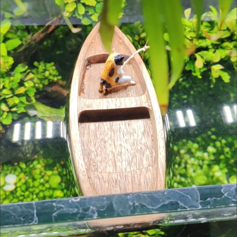 Handmade Wooden Boat Mini Floa - đánh giá và giá Fishing Boat Oar