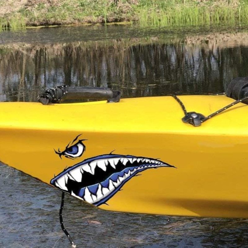 2PCS Shark Teeth Mouth Boat St - đánh giá và giá Fishing Boat Oar