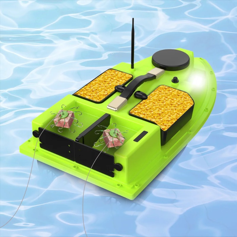 D19 GPS RC Bait Boat 600M 4 Ho - đánh giá và giá Fishing Boat Gps